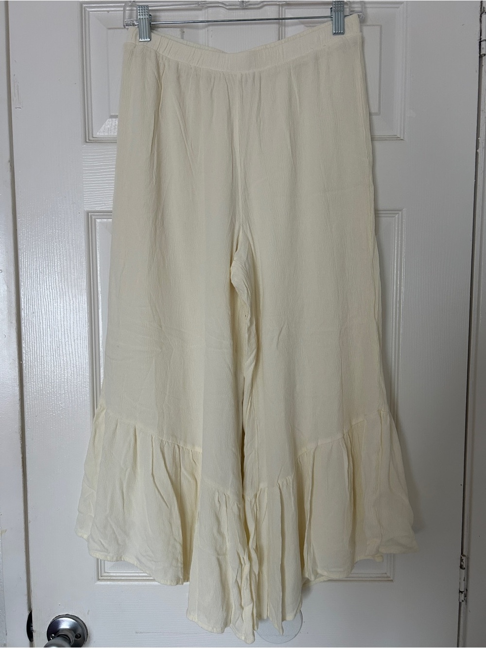Lulus cream wide leg palazzo pants